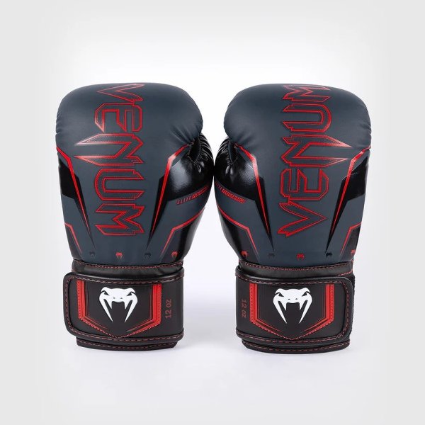 Photo1: VENUM Boxing Glove ELITE EVO Navy/Black/Red (1)