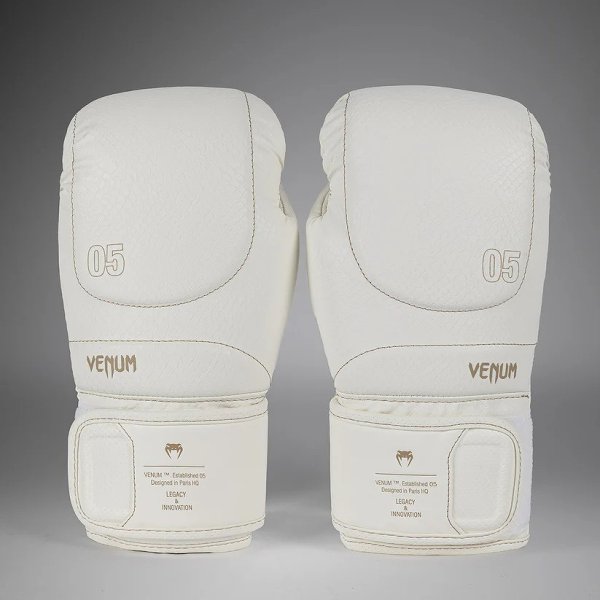 Photo4: VENUM Boxing Glove IMPACT EVO SCALES Ivory (4)