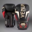 Photo1: VENUM Boxing Glove ELITE Black/Gold/Red (1)