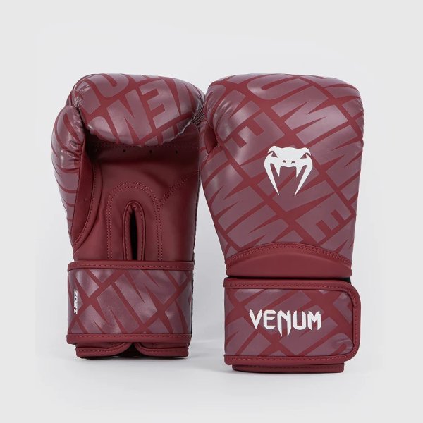 Photo1: VENUM Boxing Glove CONTENDER 1.5 Burgundy/White (1)