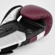 Photo6: VENUM Boxing Glove ELITE EVO Burgundy/Silver (6)