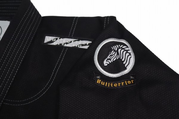Photo7: BULLTERRIER Jiu Jitsu Gi ZEBRA Black (7)