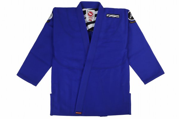 Photo1: BULLTERRIER Jiu Jitsu Gi ZEBRA Blue (1)
