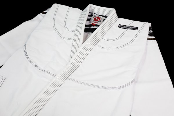 Photo5: BULLTERRIER Jiu Jitsu Gi ZEBRA White (5)