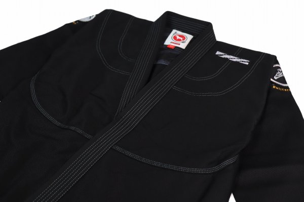 Photo6: BULLTERRIER Jiu Jitsu Gi ZEBRA Black (6)