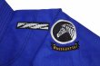 Photo6: BULLTERRIER Jiu Jitsu Gi ZEBRA Blue (6)