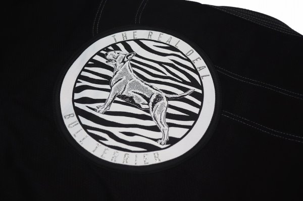 Photo8: BULLTERRIER Jiu Jitsu Gi ZEBRA Black (8)