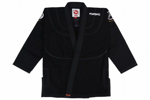 Photo1: BULLTERRIER Jiu Jitsu Gi ZEBRA Black (1)
