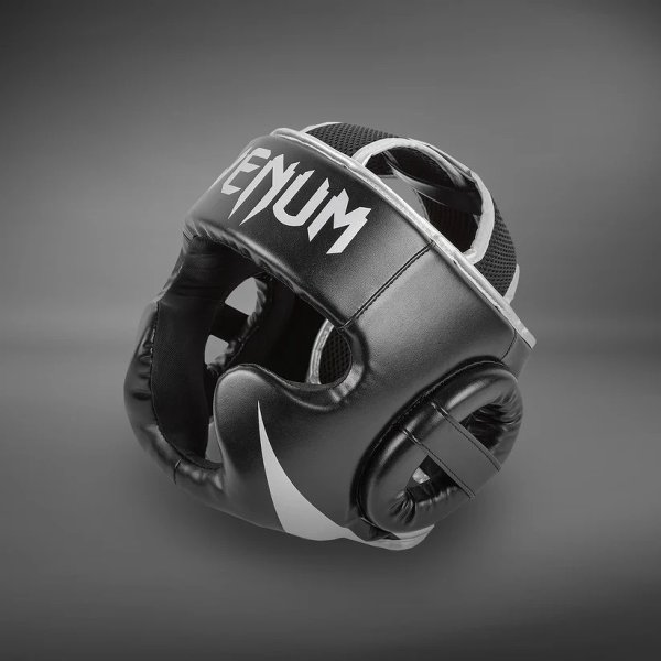 Photo2: VENUM Headgear Challenger Black / Silver (2)