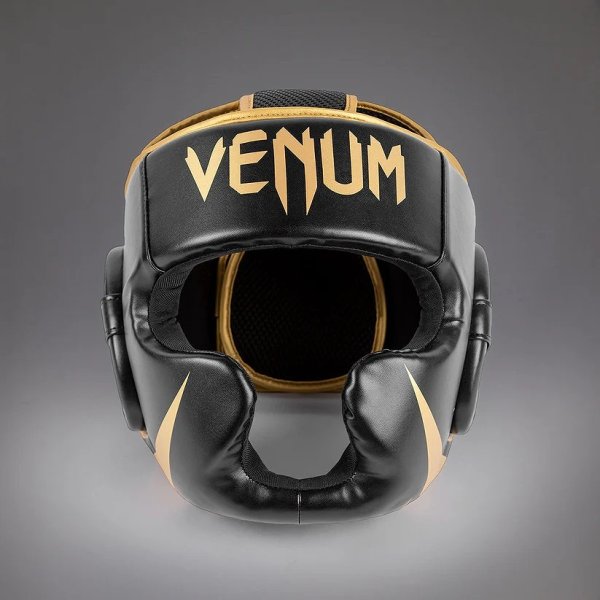 Photo1: VENUM Headgear Challenger Black / Gold (1)