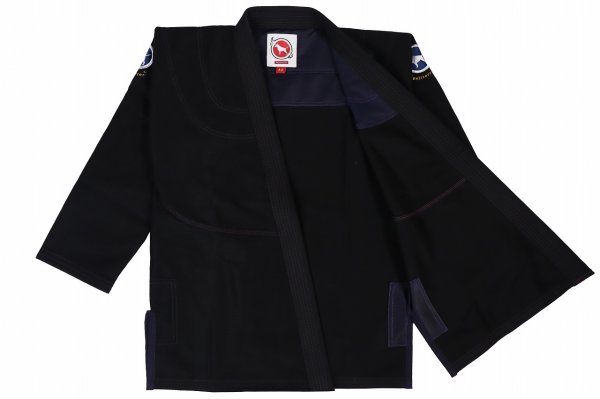 Photo2: BULLTERRIER Jiu Jitsu Gi BASIC R2 Black (2)