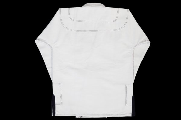 Photo3: BULLTERRIER Jiu Jitsu Gi BASIC R2 White (3)