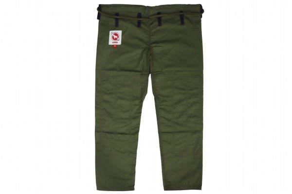 Photo4: BULLTERRIER Jiu Jitsu Gi BASIC R2 Army Green (4)