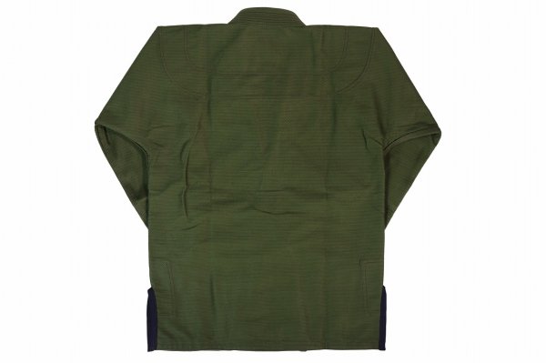 Photo3: BULLTERRIER Jiu Jitsu Gi BASIC R2 Army Green (3)