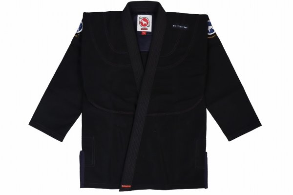Photo1: BULLTERRIER Jiu Jitsu Gi BASIC R2 Black (1)