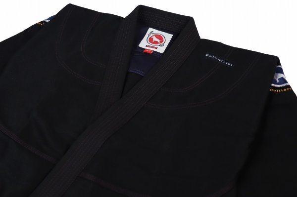 Photo5: BULLTERRIER Jiu Jitsu Gi BASIC R2 Black (5)