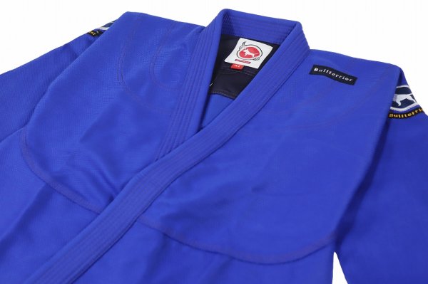Photo5: BULLTERRIER Jiu Jitsu Gi BASIC R2 Blue (5)