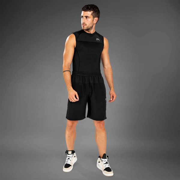 Photo7: VENUM Rashguard G-FIT AIR Sleeveless Black (7)