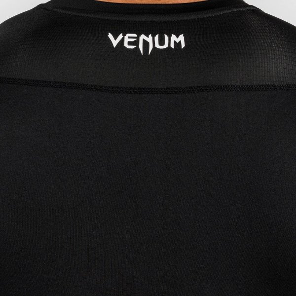 Photo5: VENUM Rashguard ATTACKShort Sleeve Black/Gray (5)