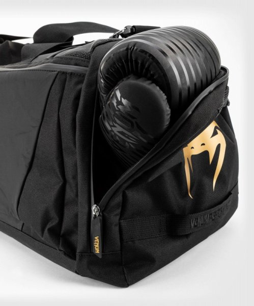 Photo7: VENUM Sports Bag TRAINER LITE EVO Black/Gold (7)