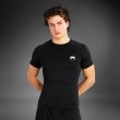 Photo4: VENUM Rashguard CONTENDER Short Sleeve Black/White (4)