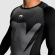 Photo5: VENUM Rashguard ATTACK Long Sleeve Black/Gray (5)