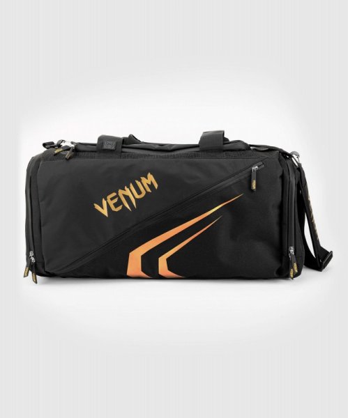 Photo2: VENUM Sports Bag TRAINER LITE EVO Black/Gold (2)