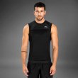 Photo1: VENUM Rashguard G-FIT AIR Sleeveless Black (1)