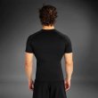 Photo3: VENUM Rashguard CONTENDER Short Sleeve Black/White (3)