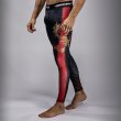 Photo1: VENUM x TEKKEN8 Long Spats MARSHALL LAW Black/Red/Gold (1)