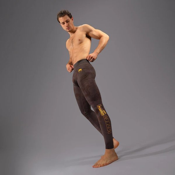 Photo5: VENUM Long Spats UFC FUSION AUNTHENTIC FIGHT WEEK Earthen Brown (5)
