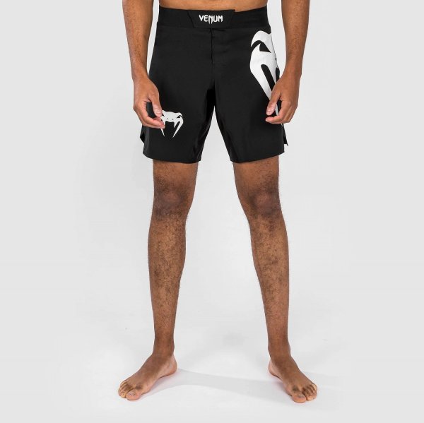 Photo1: VENUM Fight Shorts LIGHT 5.0 Black/White (1)