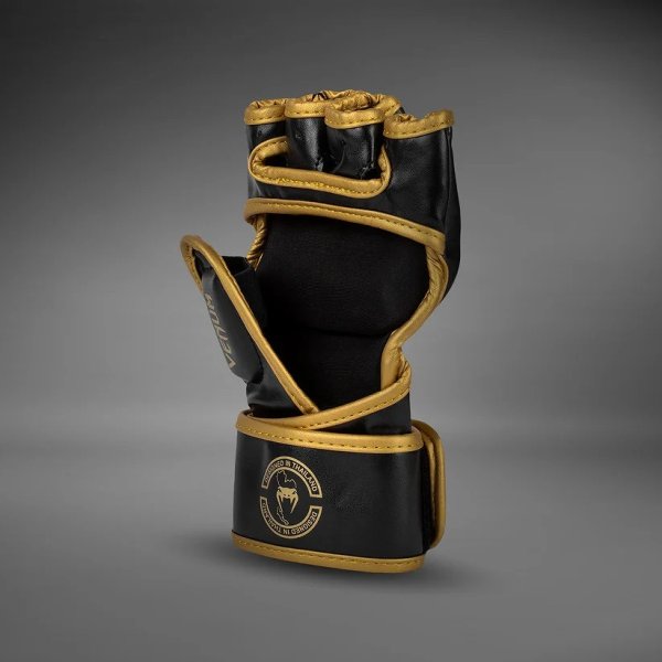 Photo2: VENUM MMA Glove CHALLENGER 2.0 Black/Gold (2)