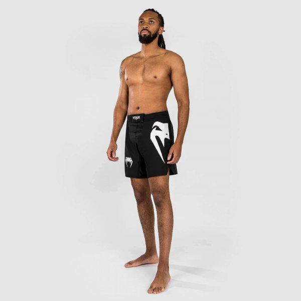 Photo2: VENUM Fight Shorts LIGHT 5.0 Black/White (2)