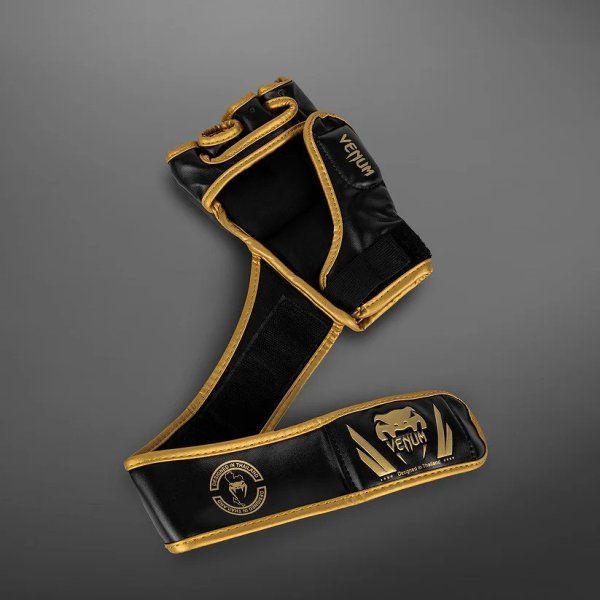 Photo4: VENUM MMA Glove CHALLENGER 2.0 Black/Gold (4)