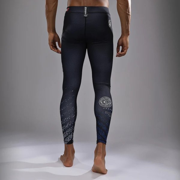 Photo5: VENUM x TEKKEN8 Long Spats PAUL PHOENIX Black/Blue (5)