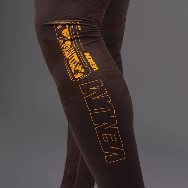 Photo7: VENUM Long Spats UFC FUSION AUNTHENTIC FIGHT WEEK Earthen Brown (7)