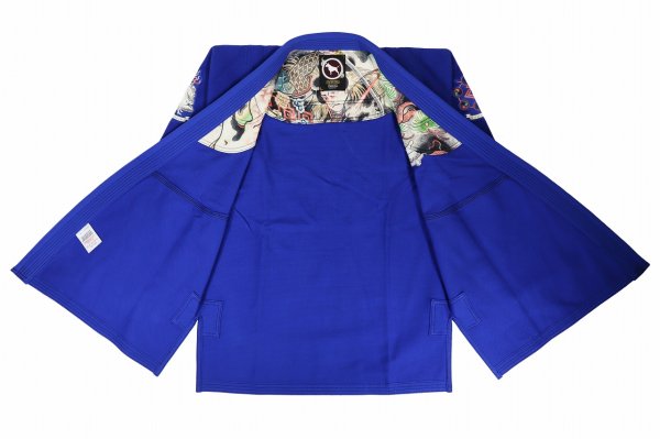 Photo2: BULLTERRIER Jiu Jitsu Gi Jiraiya 2.0 Blue (2)