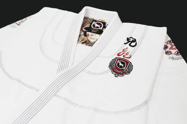 Photo5: BULLTERRIER Jiu Jitsu Gi Jiraiya 2.0 White (5)