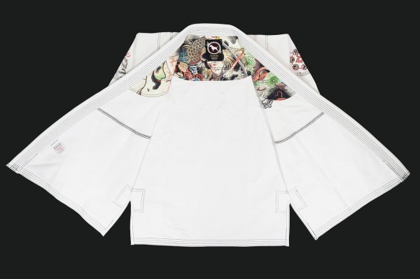 Photo2: BULLTERRIER Jiu Jitsu Gi Jiraiya 2.0 White (2)