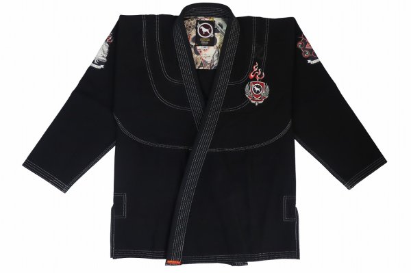 Photo1: BULLTERRIER Jiu Jitsu Gi Jiraiya 2.0 Black (1)