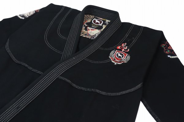 Photo5: BULLTERRIER Jiu Jitsu Gi Jiraiya 2.0 Black (5)