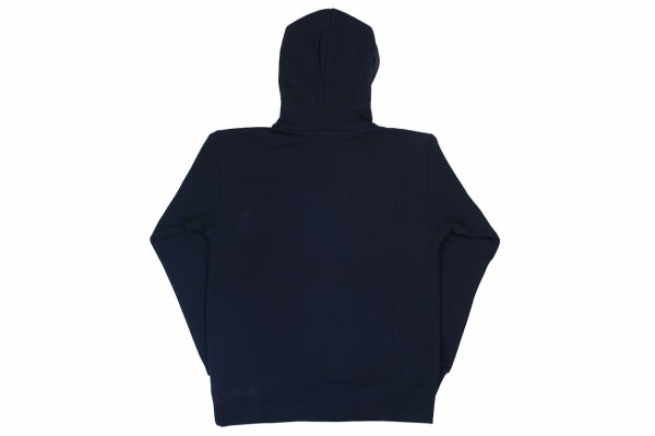 Photo2: BULL TERRIER Hoodie Parka BASIC LOGO Dark Navy (2)