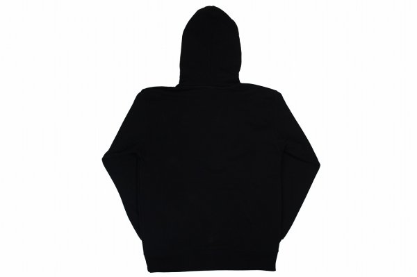 Photo2: BULL TERRIER Hoodie Parka BASIC LOGO Black (2)