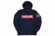 Photo1: BULL TERRIER Hoodie Parka BASIC LOGO Dark Navy (1)