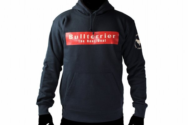 Photo4: BULL TERRIER Hoodie Parka BASIC LOGO Dark Navy (4)