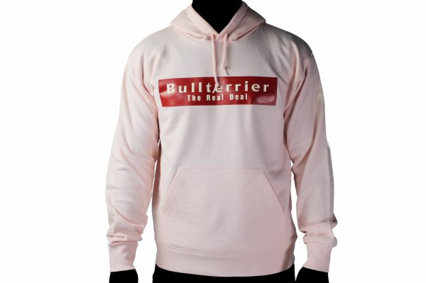 Photo4: BULL TERRIER Hoodie Parka BASIC LOGO Light Pink (4)
