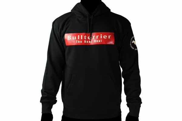 Photo4: BULL TERRIER Hoodie Parka BASIC LOGO Black (4)