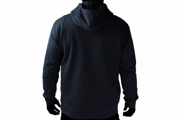 Photo6: BULL TERRIER Hoodie Parka BASIC LOGO Dark Navy (6)