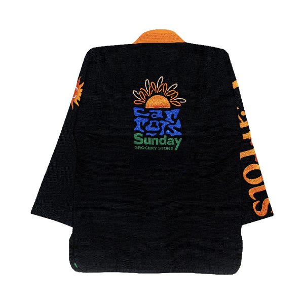 Photo2: CARROTS × SUNDAY GROCERY STORE Jiu-Jitsu Gi Black (2)